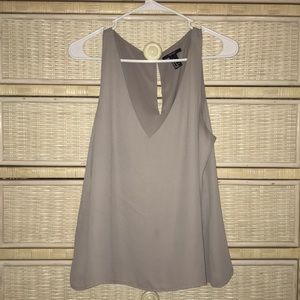 Forever 21 Grey Top